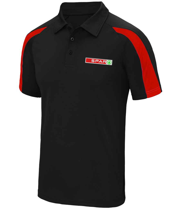 SPAR – CONTRAST SLEEVE POLO (UNISEX)