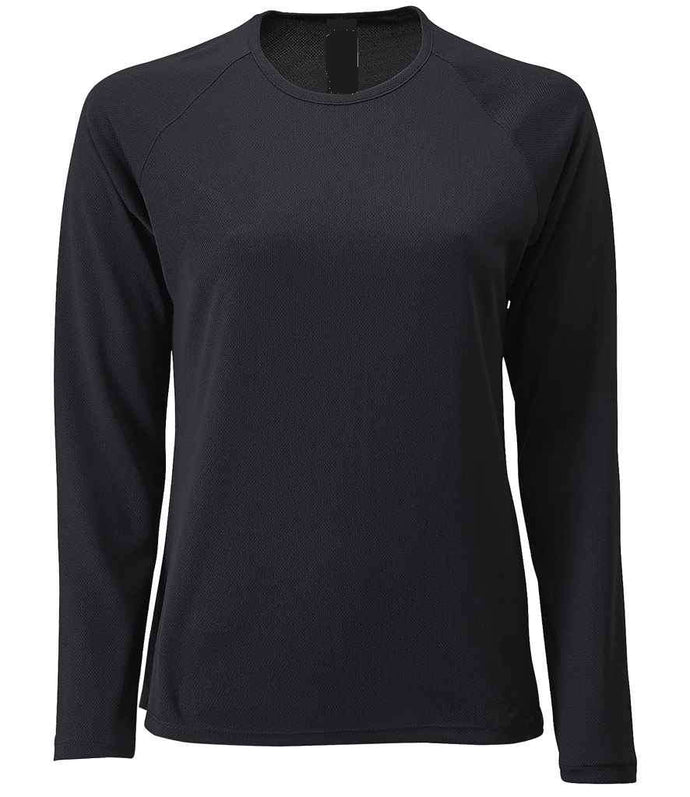 Lady-Fit Sporty Long Sleeve Performance T-Shirt