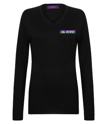 VIVO – VNECK JUMPER (LADY-FIT)