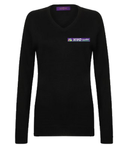 VIVO – VNECK JUMPER (LADY-FIT)
